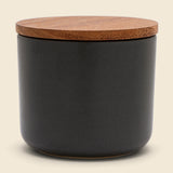 Medium Stoneware & Acacia Canister - Home - STAG Provisions - Home - Kitchen - Storage