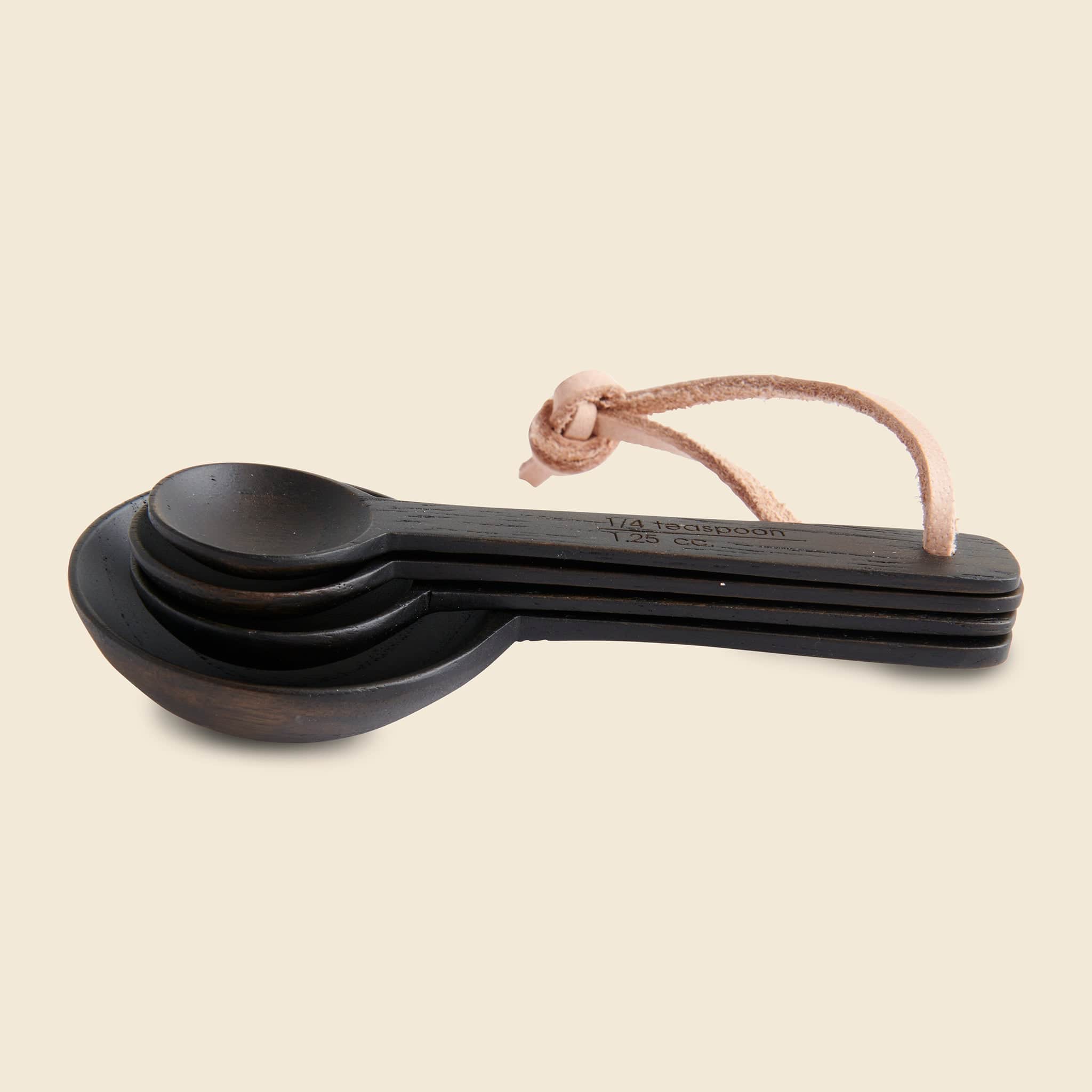 Teak Measuring Spoons - Home - STAG Provisions - Home - Kitchen - Cooking