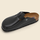Boston Leather Clog - Amalfi Black - Birkenstock - STAG Provisions - Shoes - Sandals / Flops