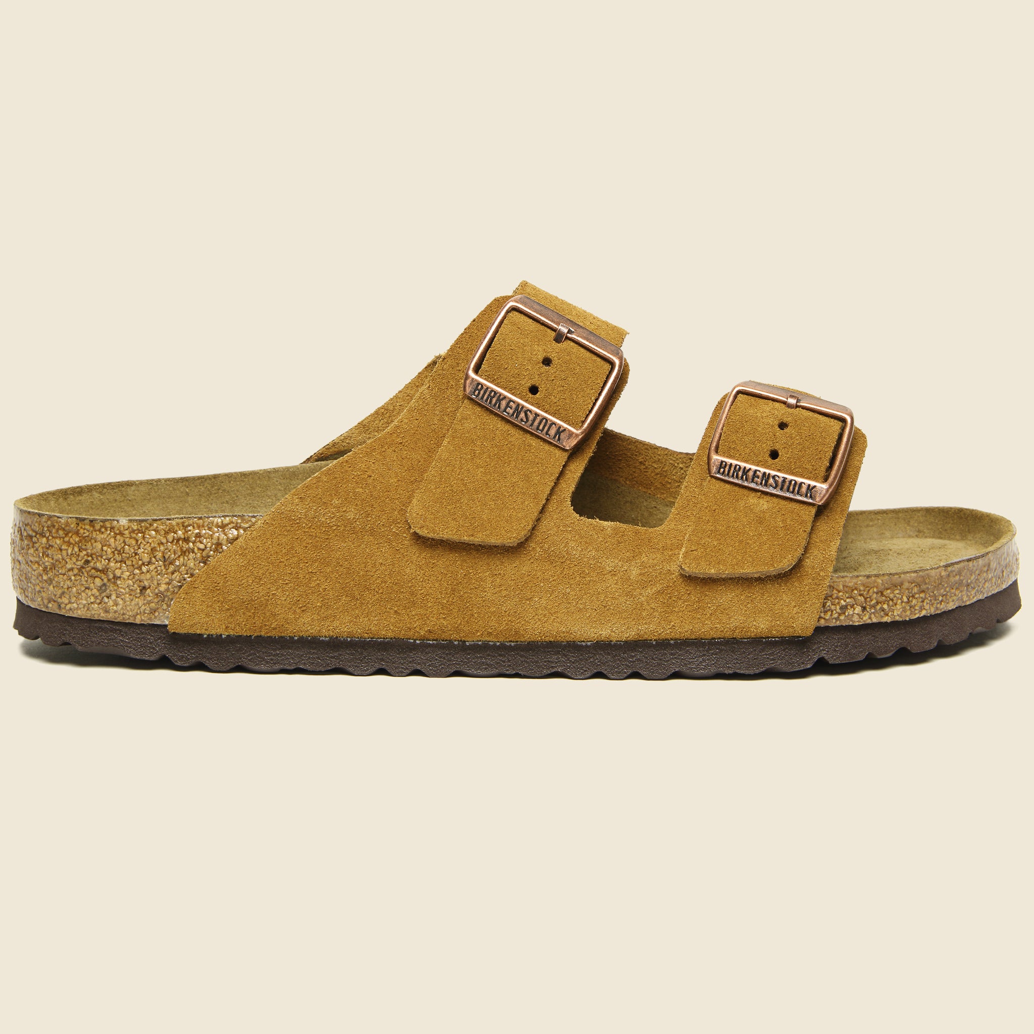 Arizona Suede Sandal - Mink - Birkenstock - STAG Provisions - Shoes - Sandals / Flops
