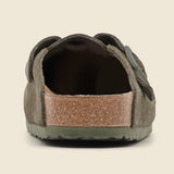Boston Suede Clog - Thyme - Birkenstock - STAG Provisions - Shoes - Sandals / Flops