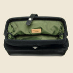 Waxed Toiletry Bag - Black - BILLYKIRK - STAG Provisions - Accessories - Bags / Luggage