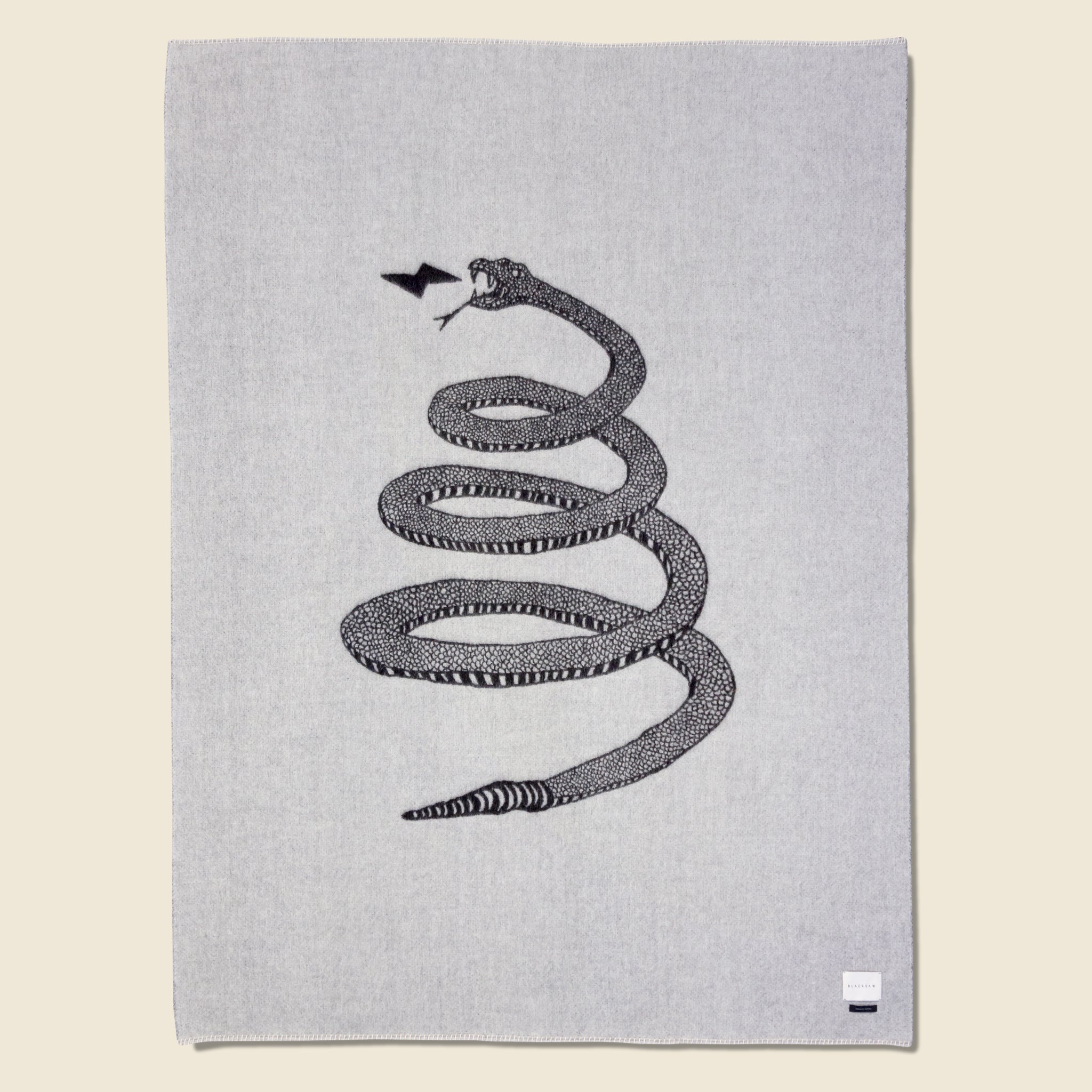 Peyote Throw - Ivory/Black - Blacksaw - STAG Provisions - Gift - Blankets