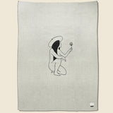 Yoko Reversible Alpaca Throw - Shoji/Black - Blacksaw - STAG Provisions - Gift - Blankets