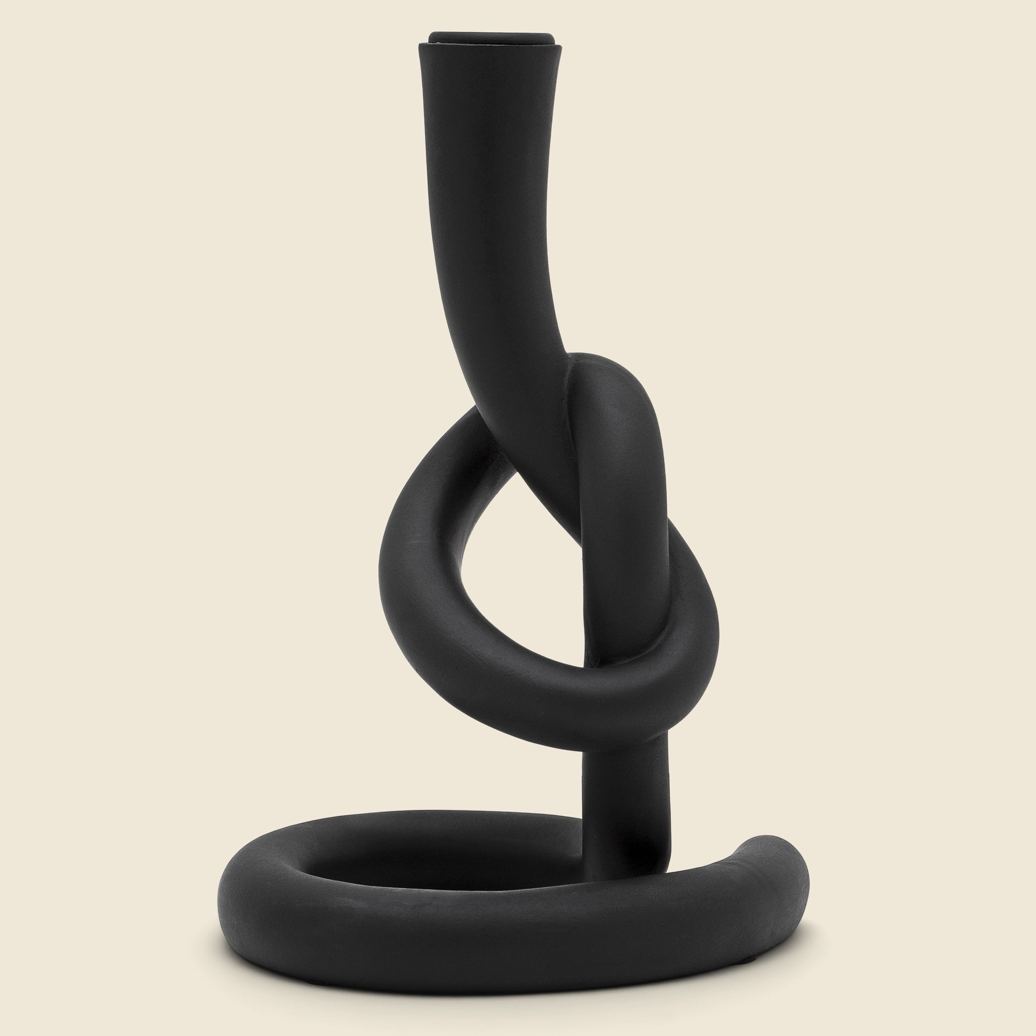 Black Twisted Taper Holder - Home - STAG Provisions - Home - Fragrance - Candle Holder