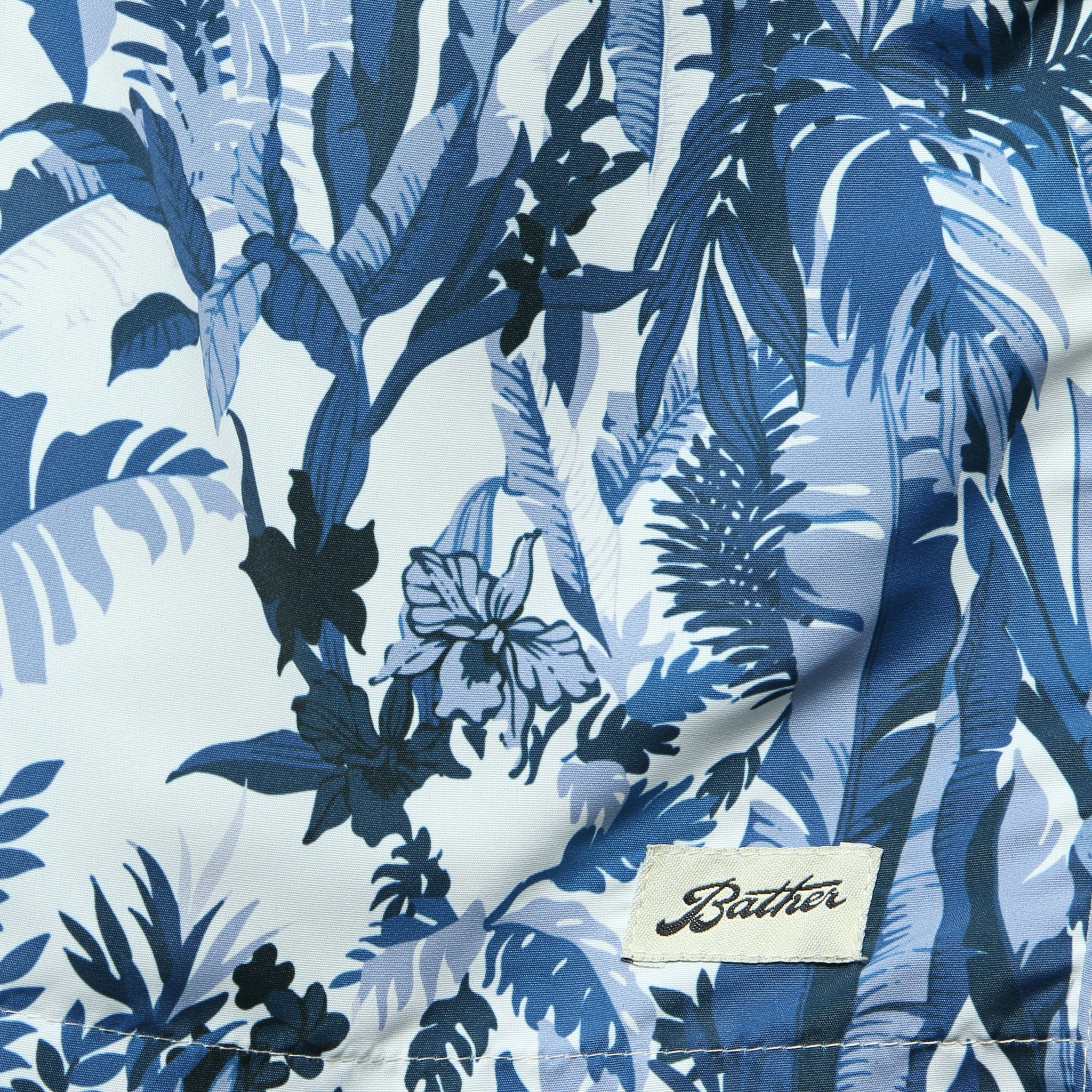 Tropical Forest Swim Trunk - Blue - Bather Trunk Co. - STAG Provisions - Shorts - Swim