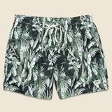 Tropical Forest Swim Trunk - Green - Bather Trunk Co. - STAG Provisions - Shorts - Swim
