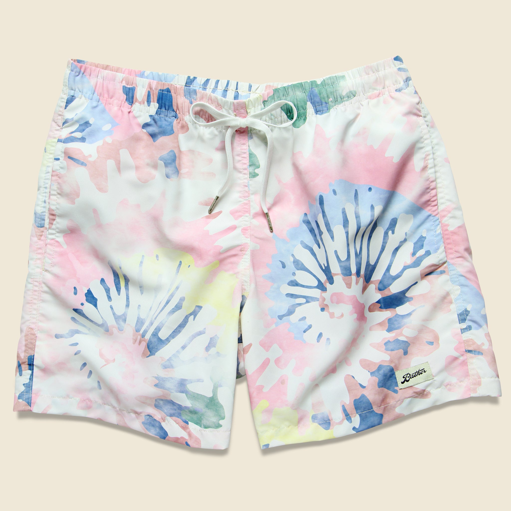 Acid Tie Dye Swim Trunk - Blue - Bather Trunk Co. - STAG Provisions - Shorts - Swim