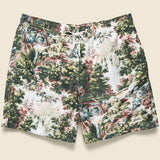 Waterfall Foliage Swim Trunk - Lush Green - Bather - STAG Provisions - Shorts - Swim