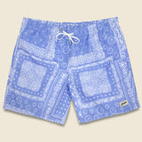 Bandana Swim Trunk - Periwinkle - Bather - STAG Provisions - Shorts - Swim