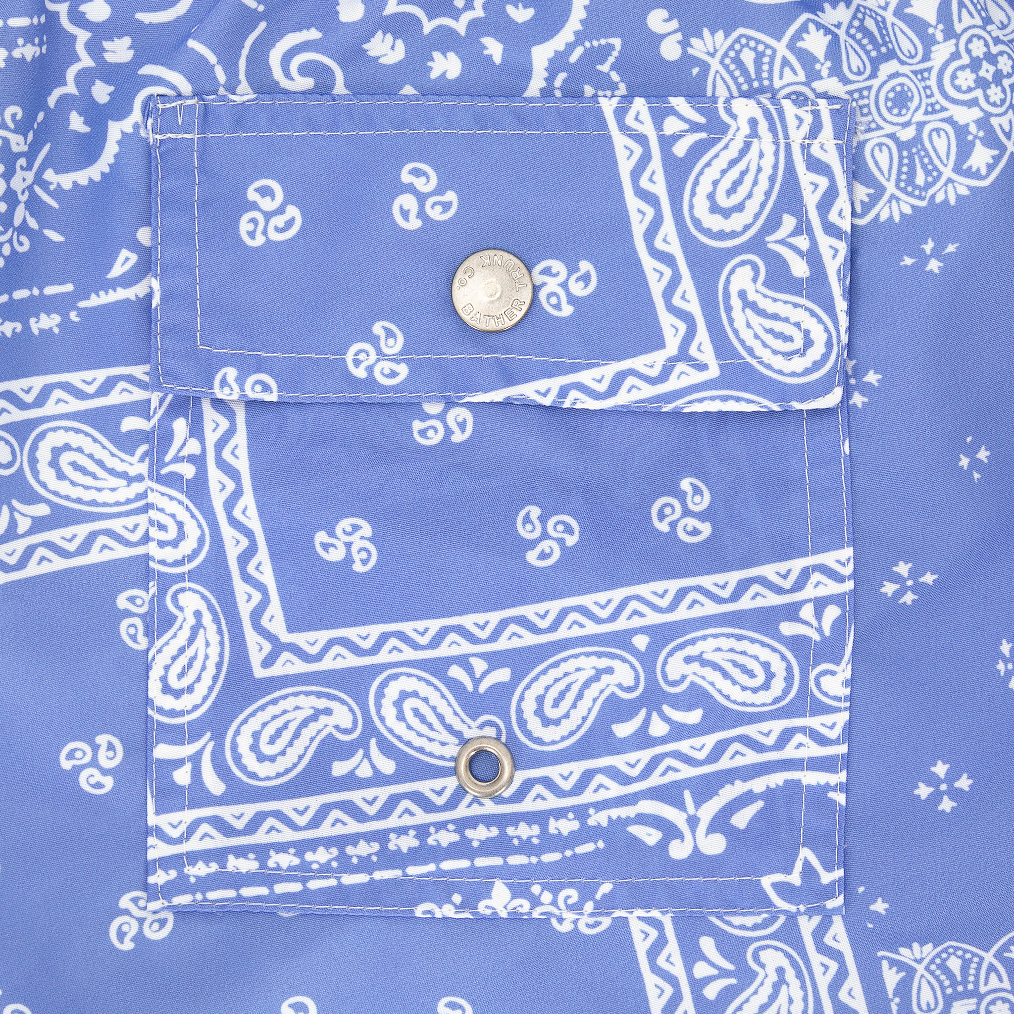 Bandana Swim Trunk - Periwinkle - Bather - STAG Provisions - Shorts - Swim