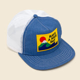 Club Cap - Denim/White - Battenwear - STAG Provisions - Accessories - Hats