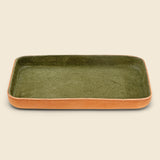 Medium Suede Tray - Olive - Home - STAG Provisions - Home - Art & Accessories - Tray