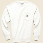 Pocket Sweatshirt - Wax - Carhartt WIP - STAG Provisions - Tops - Fleece / Sweatshirt