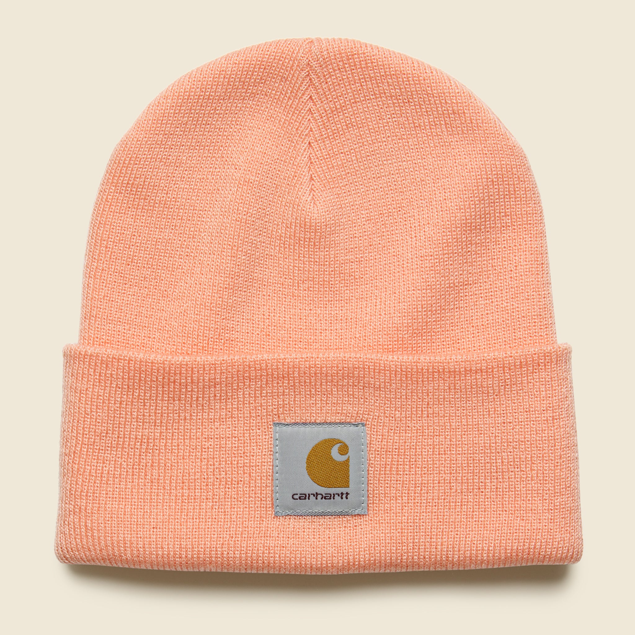 Acrylic Beanie - Peach - Carhartt WIP - STAG Provisions - Accessories - Hats