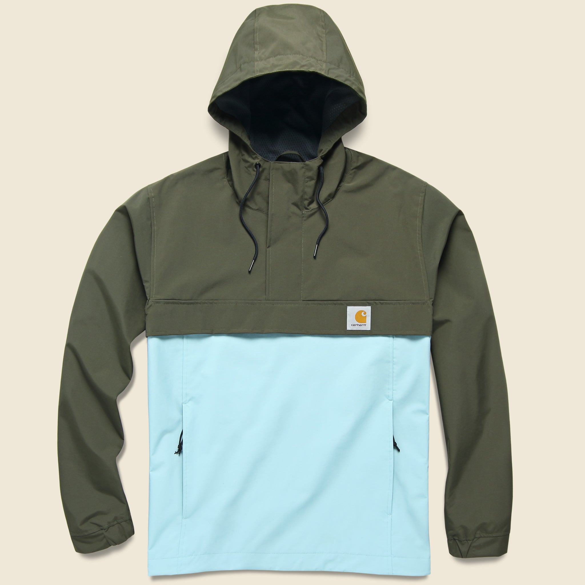 Nimbus Two Tone Pullover - Cypress/Soft Aloe - Carhartt WIP - STAG Provisions - Outerwear - Coat / Jacket