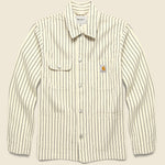 Trade Stripe Michigan Chore Coat - Wax/Black - Carhartt WIP - STAG Provisions - Outerwear - Coat / Jacket