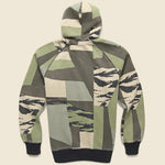 Hooded Chase Sweatshirt - Camo/Gold - Carhartt WIP - STAG Provisions - Tops - Fleece / Sweatshirt