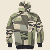 Hooded Chase Sweatshirt - Camo/Gold - Carhartt WIP - STAG Provisions - Tops - Fleece / Sweatshirt