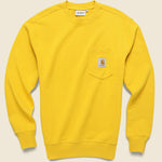 Pocket Sweatshirt - Popsicle - Carhartt WIP - STAG Provisions - Tops - Fleece / Sweatshirt