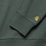 Hooded Chase Sweatshirt - Jura/Gold - Carhartt WIP - STAG Provisions - Tops - Fleece / Sweatshirt