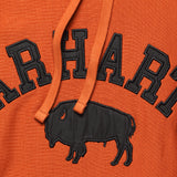 Hooded Locker Sweatshirt - Phoenix/Black - Carhartt WIP - STAG Provisions - Tops - Fleece / Sweatshirt