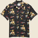 Black Jack Shirt - Black - Carhartt WIP - STAG Provisions - Tops - S/S Woven - Other Pattern