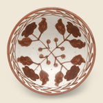 Hand Painted Floral Design Stoneware Bowl - Red - Home - STAG Provisions - Home - Kitchen - Tabletop