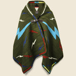 Merino Wool Blanket Poncho - Thunderbird - Chamula - STAG Provisions - Tops - L/S Knit