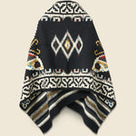 Merino Wool Blanket Poncho - Butterfly - Chamula - STAG Provisions - Tops - L/S Knit