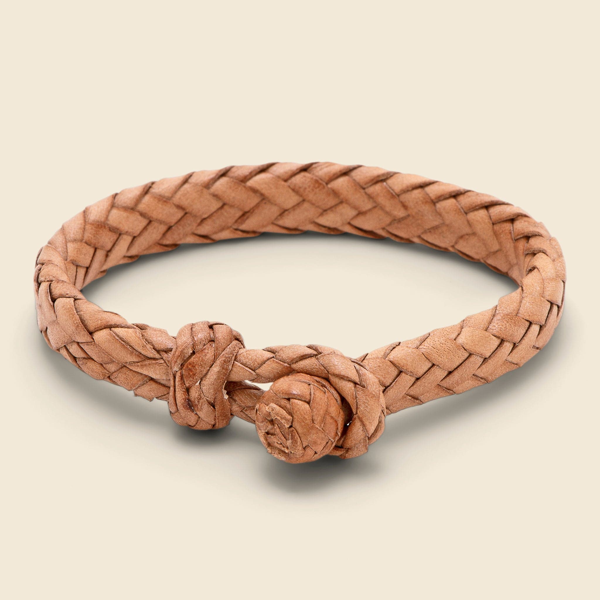 Wide Flat Weaved Bracelet - Tan - Chamula - STAG Provisions - Accessories - Cuffs