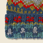 Double Cuff Fair Isle Cap - Real Indigo #3 - Chamula - STAG Provisions - Accessories - Hats