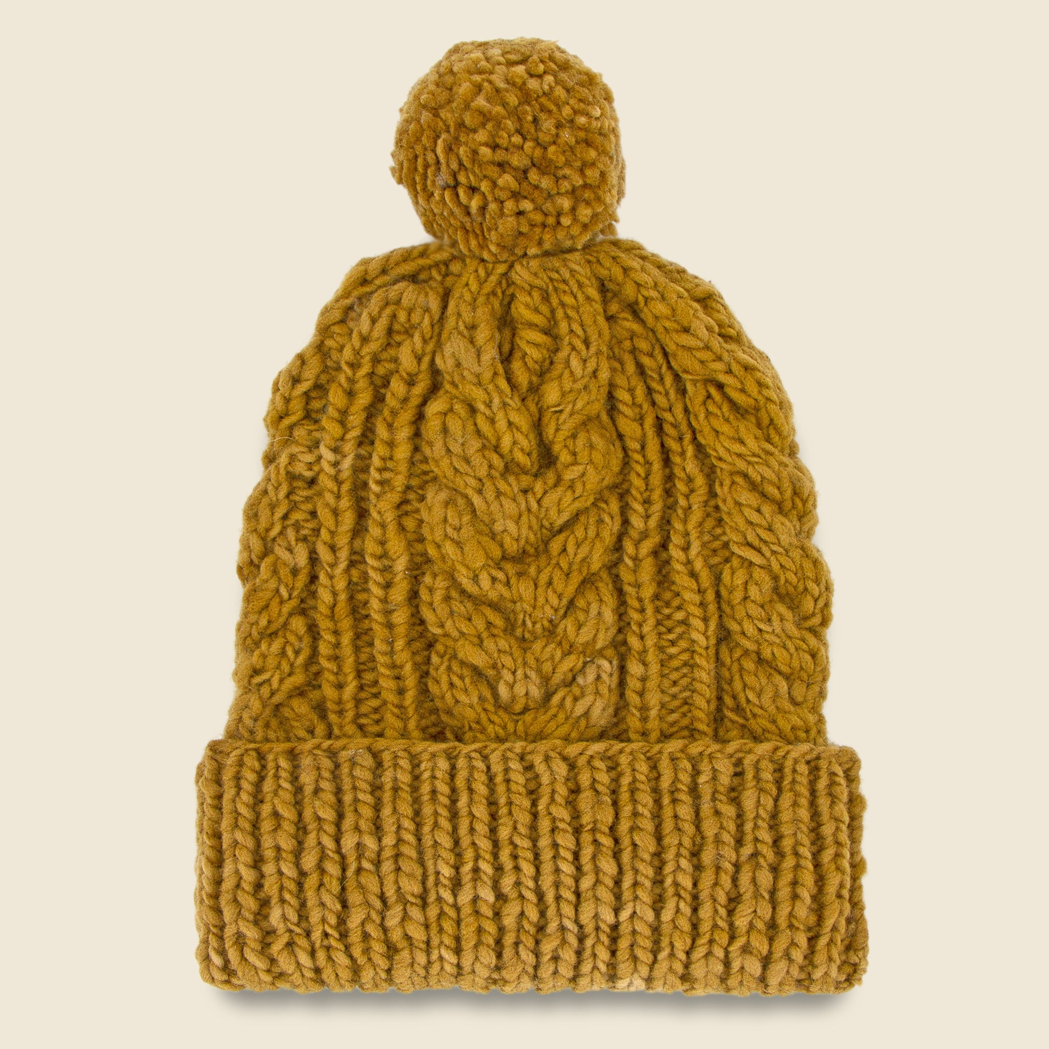 Double Cuff Fisherman Cap - Dark Gold - Chamula - STAG Provisions - Accessories - Hats