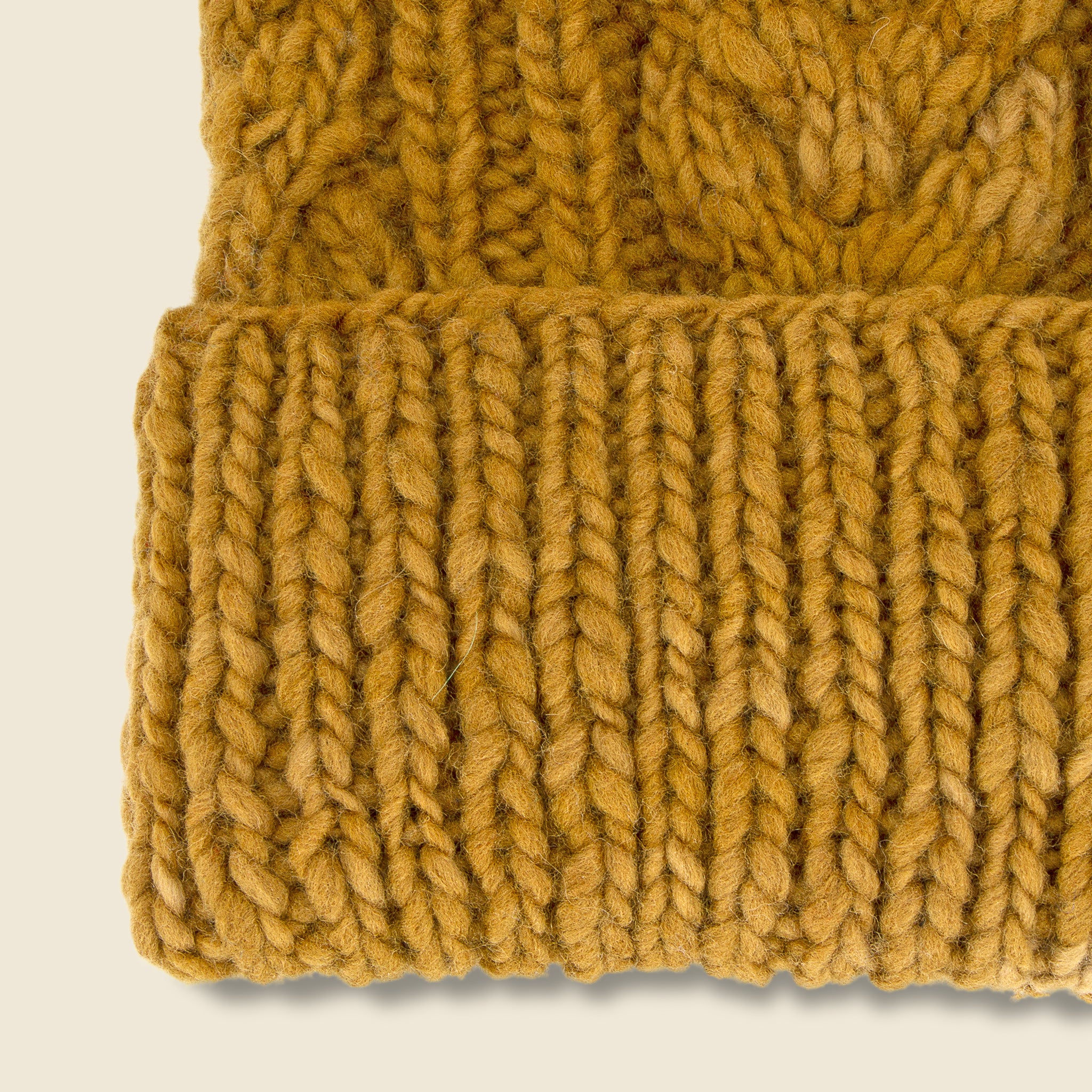 Double Cuff Fisherman Cap - Dark Gold - Chamula - STAG Provisions - Accessories - Hats