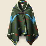 Merino Wool Blanket Poncho - Thunderbird - Chamula - STAG Provisions - Outerwear - Coat / Jacket