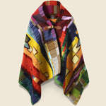 Merino Wool Blanket Poncho - Diamond Sampler - Chamula - STAG Provisions - Outerwear - Coat / Jacket