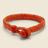 Wide Flat Weaved Bracelet - Orange - Chamula - STAG Provisions - Accessories - Cuffs