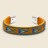 Bendable Horsehair Bracelet - Orange/Blue - Chamula - STAG Provisions - Accessories - Cuffs