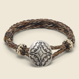 Diamond Concho Bracelet - Brown - Chamula - STAG Provisions - Accessories - Cuffs