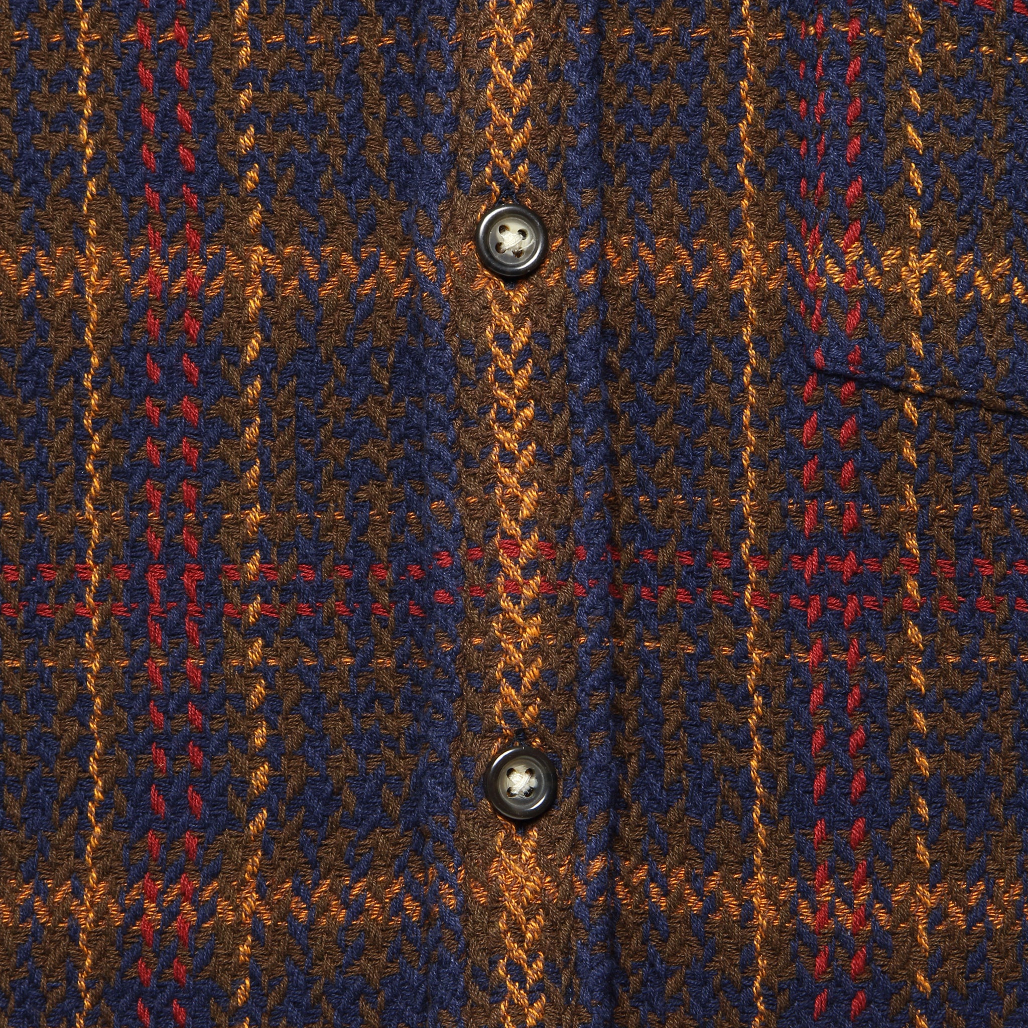 Livingston Manor Shirt - Brown/Orange/Purple - Corridor - STAG Provisions - Tops - L/S Woven - Plaid
