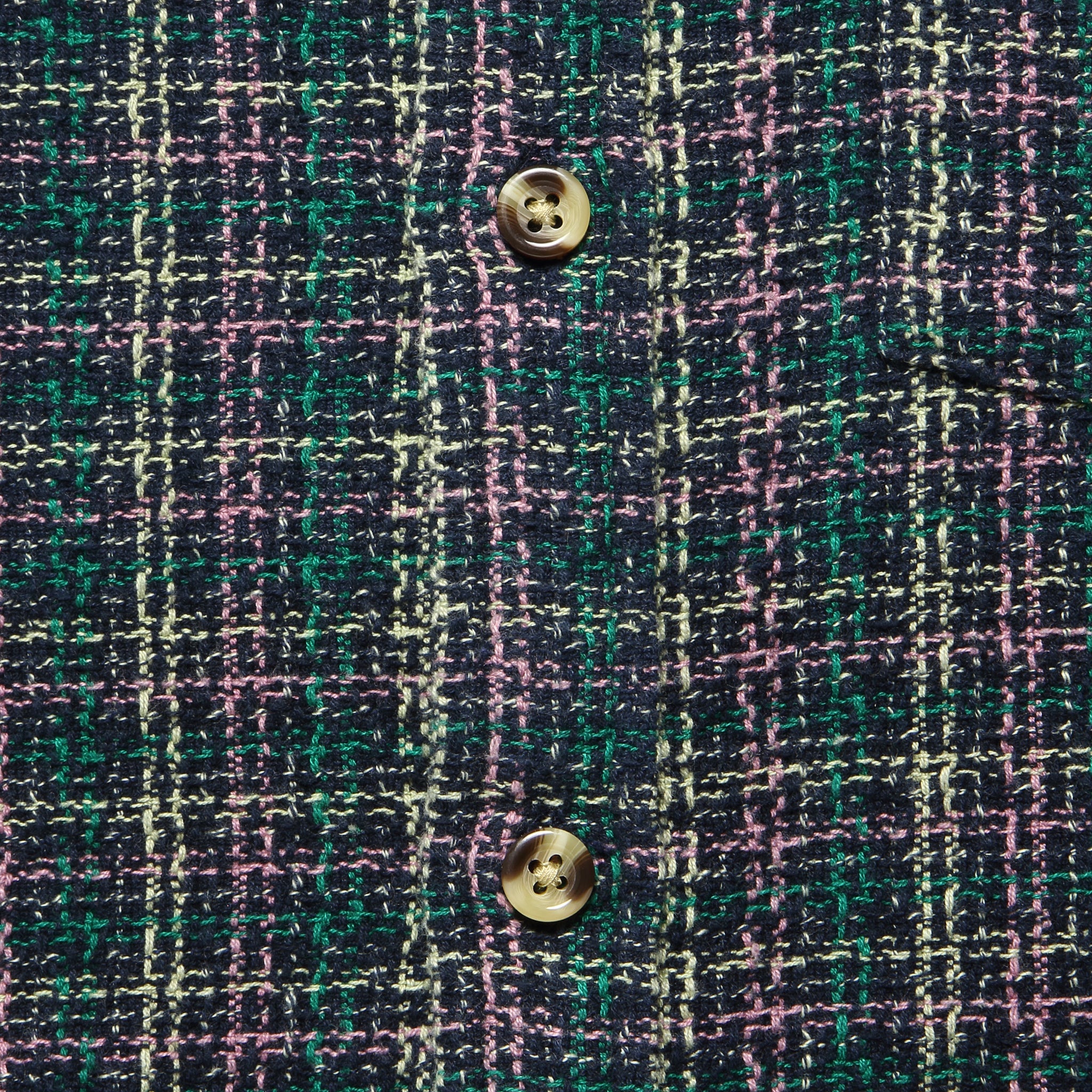 Clubhouse Snow Check Shirt - Purple/Green - Corridor - STAG Provisions - Tops - L/S Woven - Plaid
