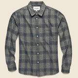 Check Flannel - Grey - Corridor - STAG Provisions - Tops - L/S Woven - Plaid