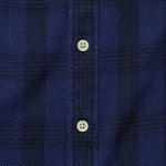 Waffle Plaid Shirt - Indigo - Corridor - STAG Provisions - Tops - L/S Woven - Plaid