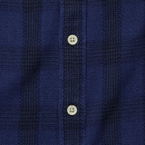 Waffle Plaid Shirt - Indigo - Corridor - STAG Provisions - Tops - L/S Woven - Plaid
