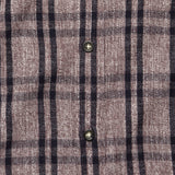 Grindle Flannel Check Shirt - Raisin - Corridor - STAG Provisions - Tops - L/S Woven - Plaid