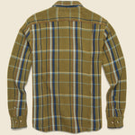 Brook Trout Acid Plaid Shirt - Brown/Blue - Corridor - STAG Provisions - Tops - L/S Woven - Plaid