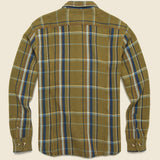 Brook Trout Acid Plaid Shirt - Brown/Blue - Corridor - STAG Provisions - Tops - L/S Woven - Plaid