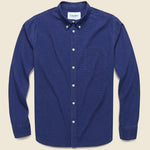 Indigo Rainbow Dobby - Blue/Pastel - Corridor - STAG Provisions - Tops - L/S Woven - Solid