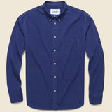 Indigo Rainbow Dobby - Blue/Pastel - Corridor - STAG Provisions - Tops - L/S Woven - Solid