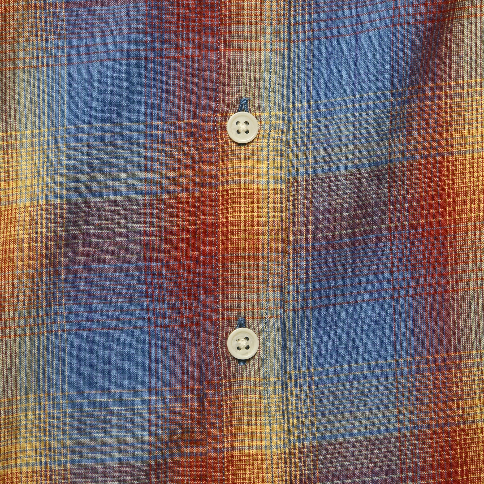Shadow Check Shirt - Space Dye - Corridor - STAG Provisions - Tops - L/S Woven - Plaid